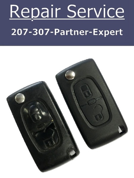 Key Fob Repair Service - Peugeot 207 307 Partner Expert